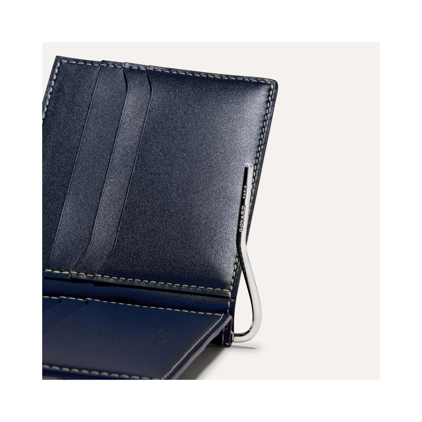 Goyard Saint-Florentin Money Clip Wallet Navy Blue
