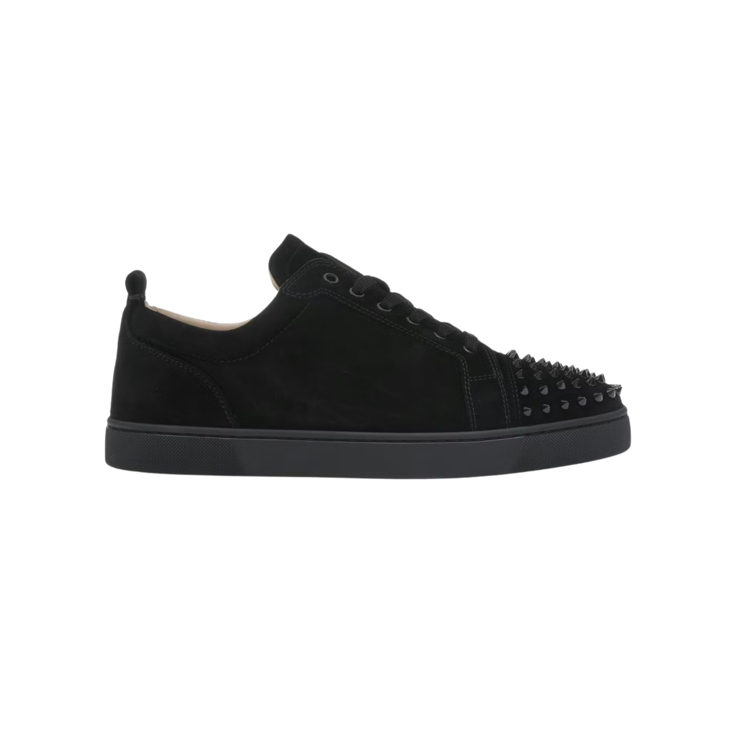 Christian Louboutin Spikes Suede Black