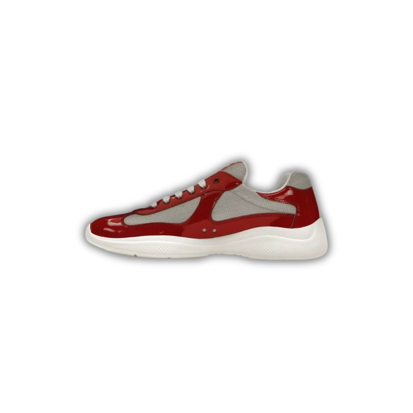 Prada Cup - Red/Grey Mesh & Patent