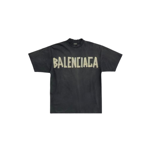 Balenciaga Metal Logo T-Shirt - Black