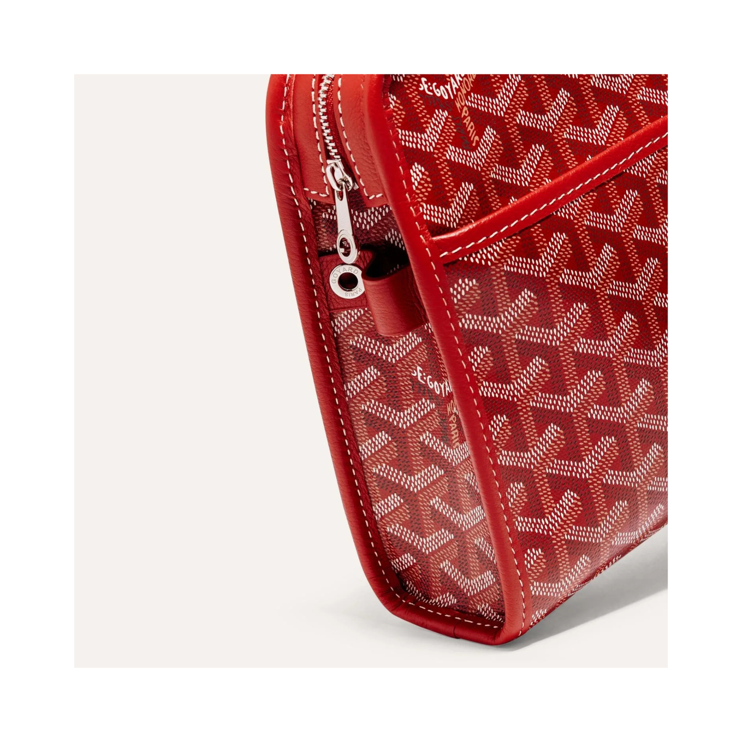 Goyard Joubert Pouch MM Red