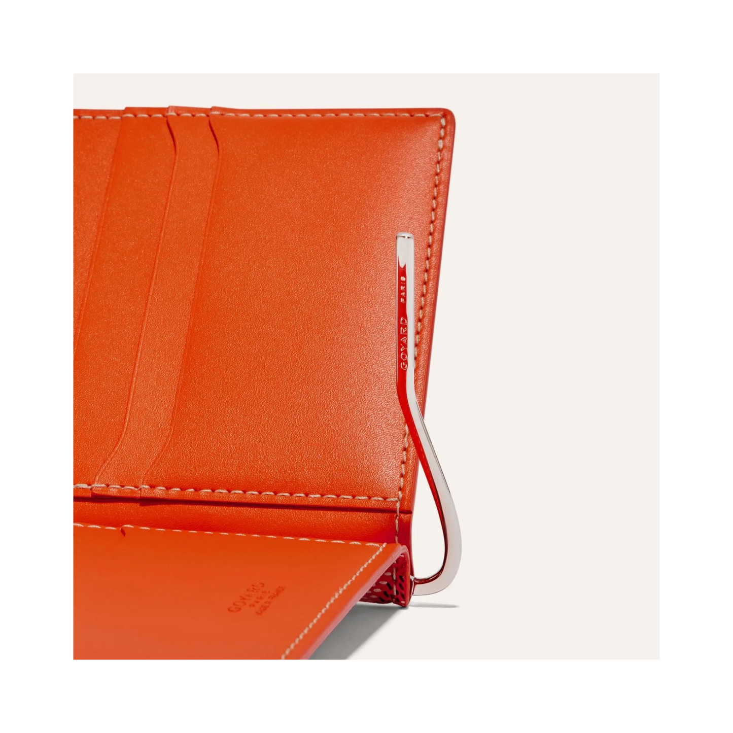 Goyard Saint-Florentin Money Clip Wallet Orange