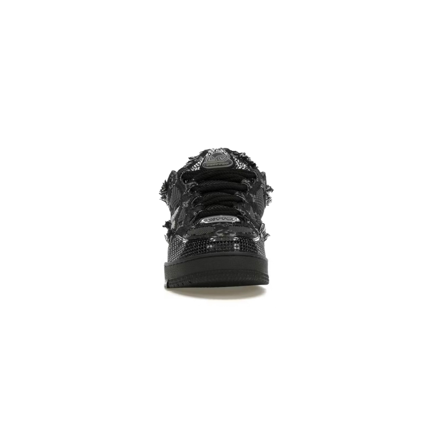 Louis Vuitton Skate Trainer Swarovski Black