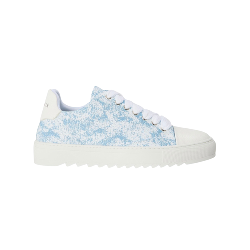 Numeris Digital Camo Low-Top Sneakers - Sky Blue/White