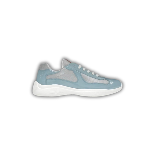 Prada Cup - Light Blue Mesh & Patent