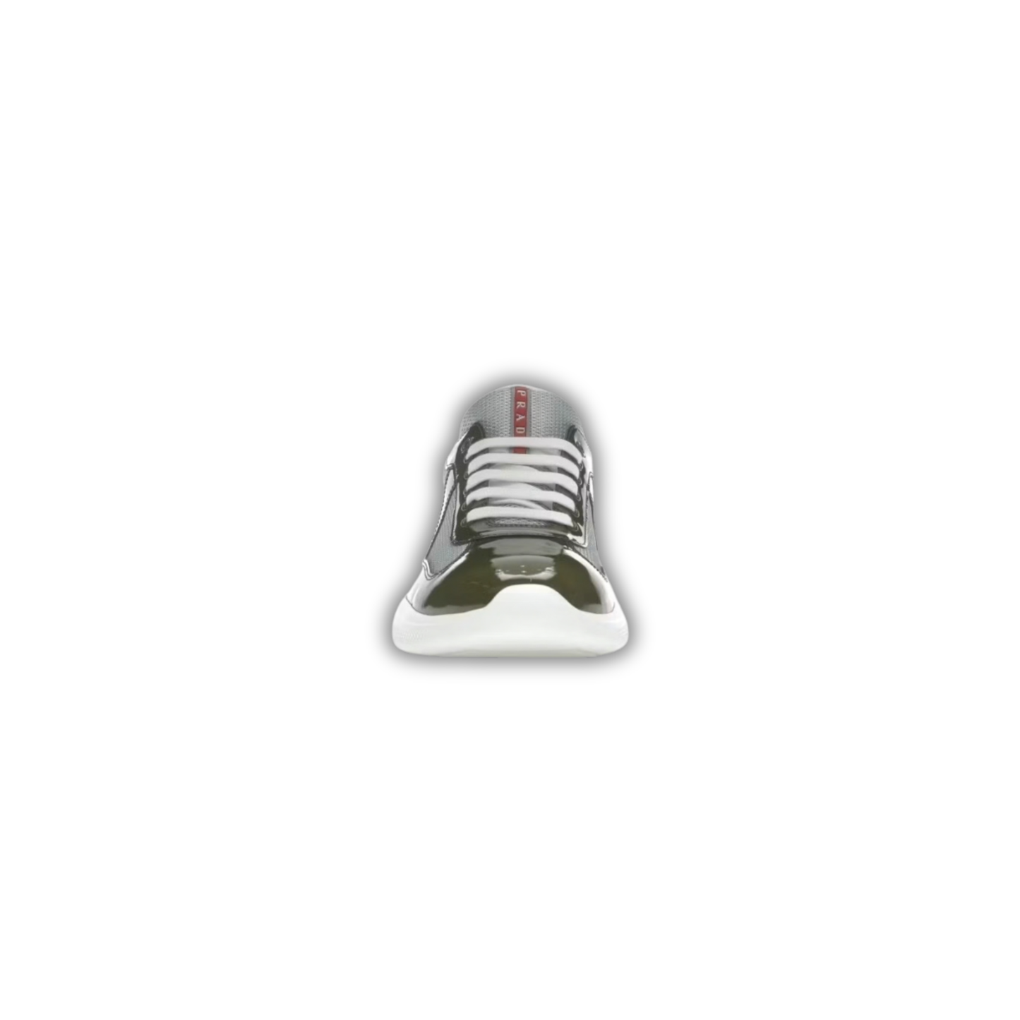 Prada Cup - Olive Green Mesh & Patent