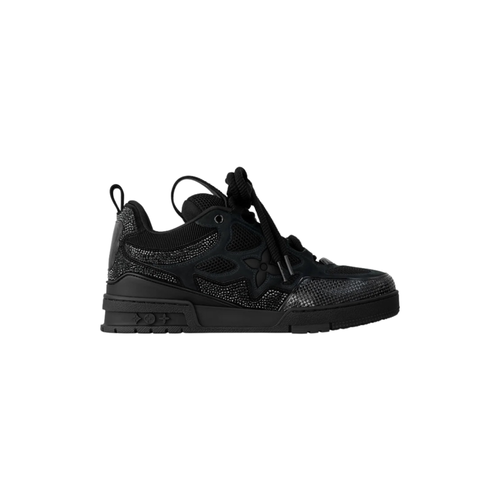 Louis Vuitton Skate Sneaker - Triple Black Swarovski