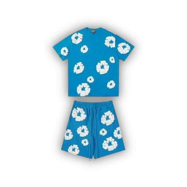 Denim Tears Cotton Wreath Set - Blue