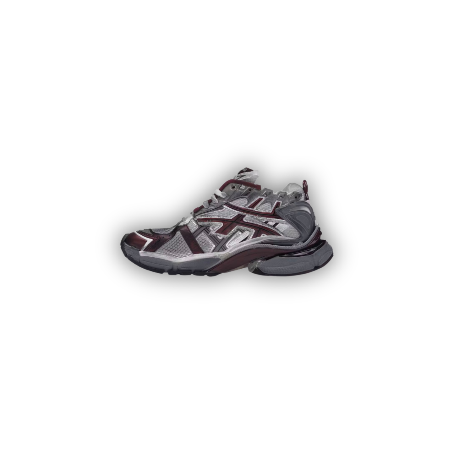 Balenciaga Runner Burgundy/Grey Edition