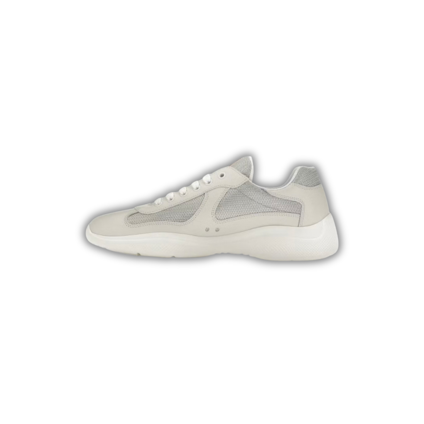 Prada Cup - Light Grey & White Mesh