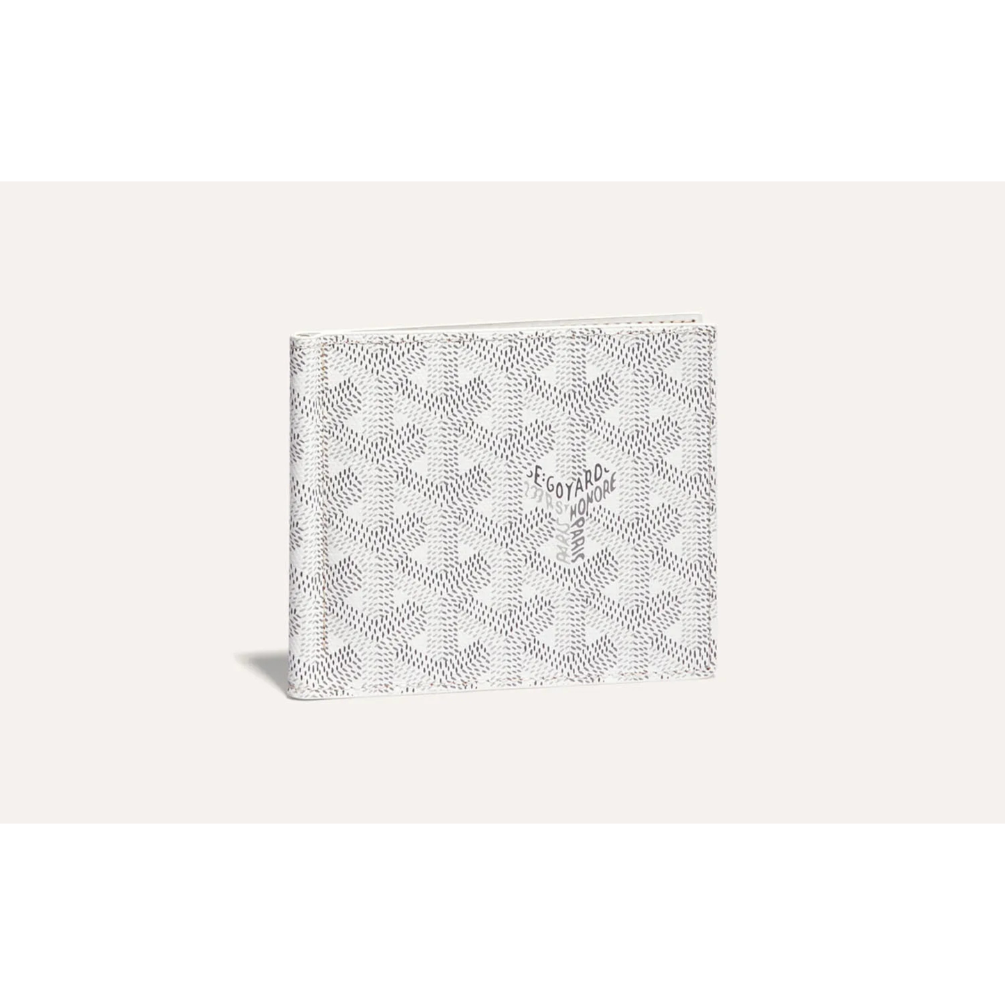 Goyard Saint-Florentin Money Clip Wallet White