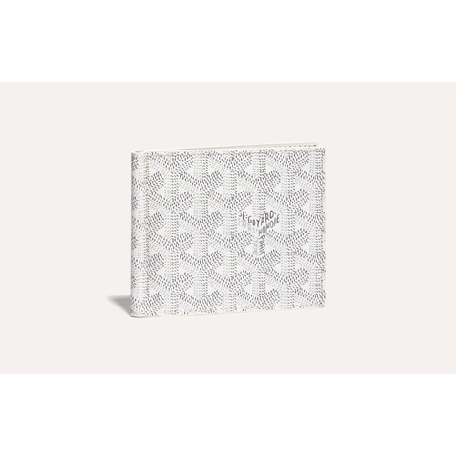 Goyard Saint-Florentin Money Clip Wallet White