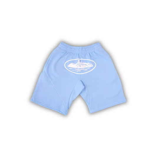 Corteiz blue shorts
