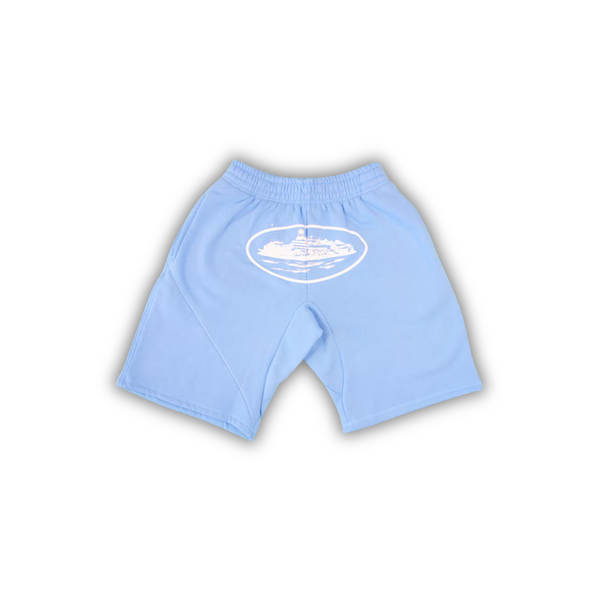 Corteiz blue shorts