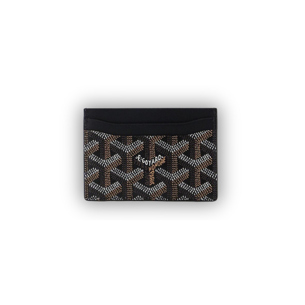 Goyard Saint Sulpice Card Holder black & tan