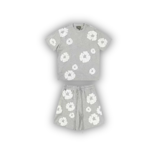 Denim Tears Cotton Wreath Set - Gray