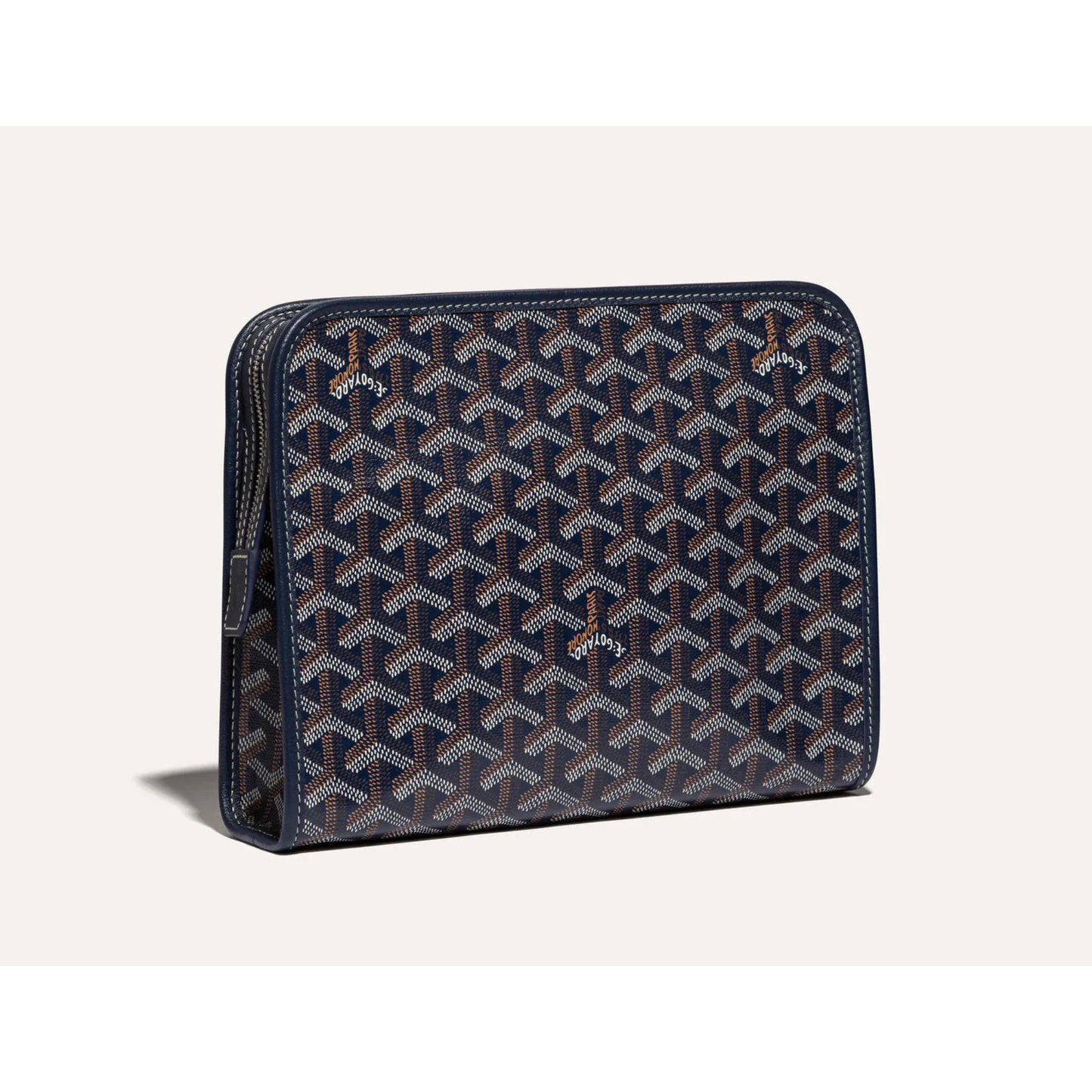Goyard Joubert Pouch MM Navy Blue