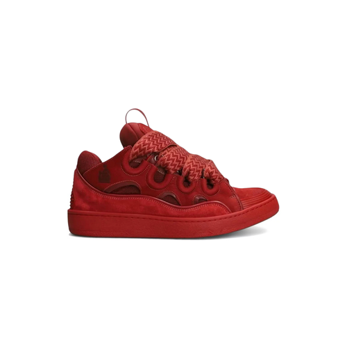 Lanvin Curb Sneaker Monochrome Red