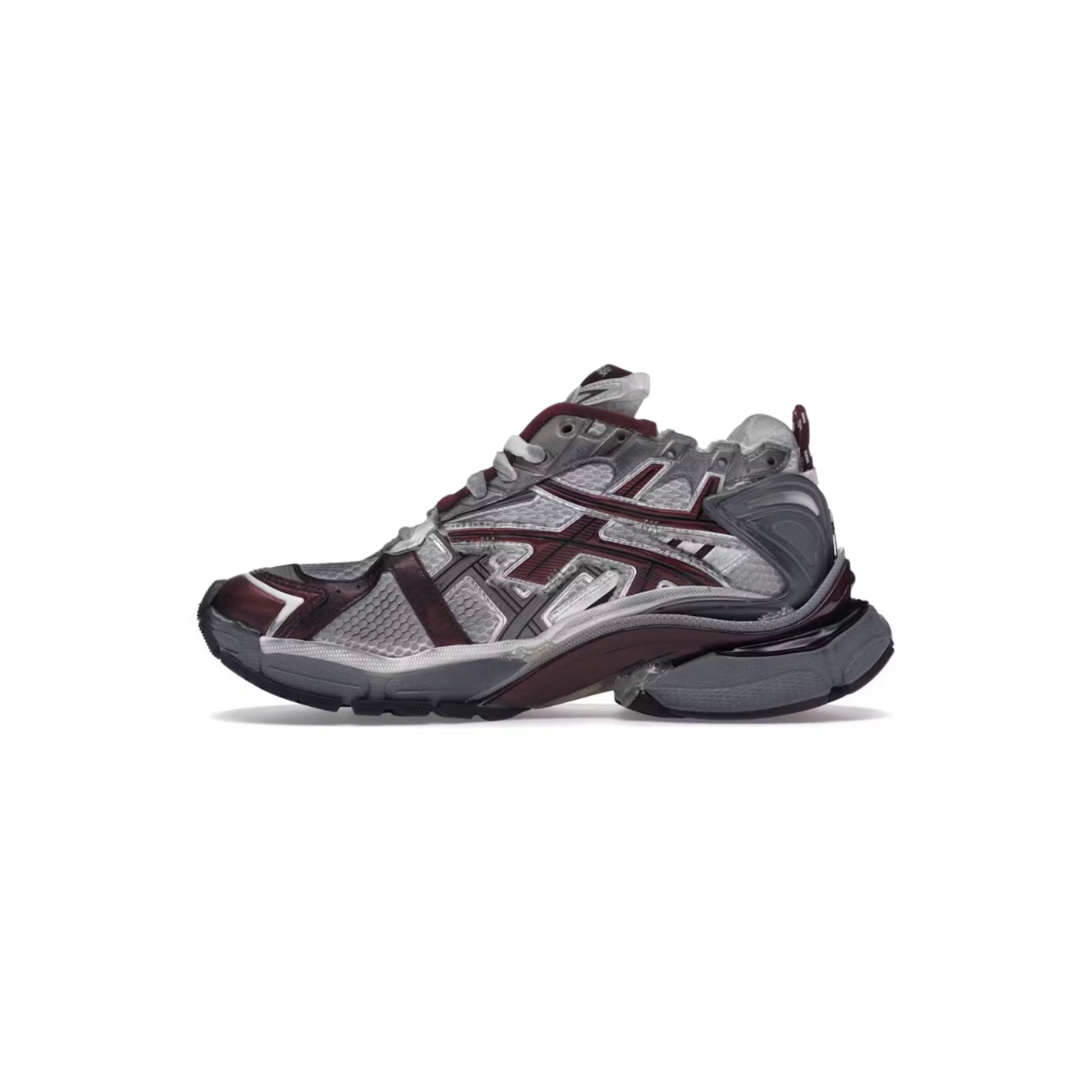 Balenciaga Runner Burgundy/Grey Edition – HolySwag