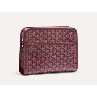Goyard Joubert Pouch MM Burgundy