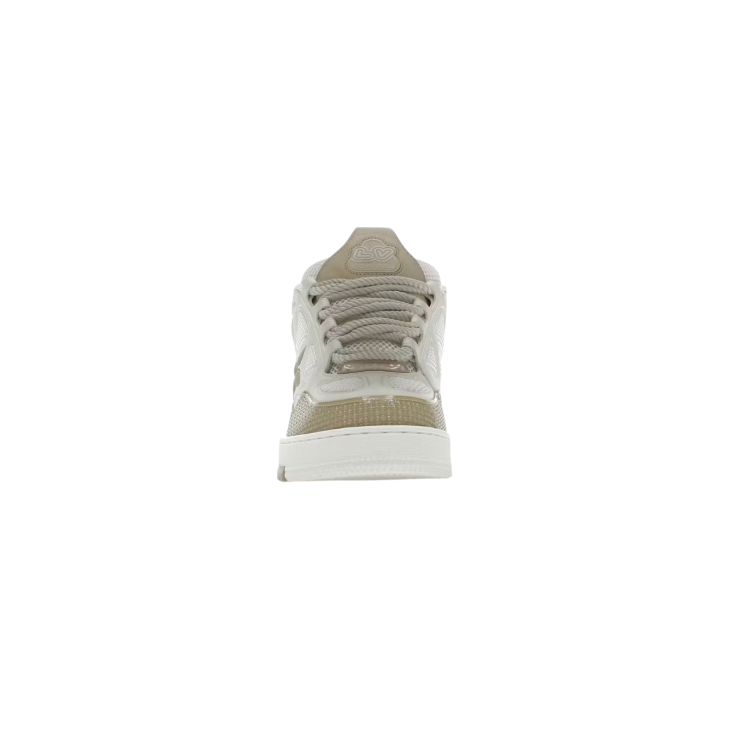 Louis Vuitton Skate Trainer Beige & White