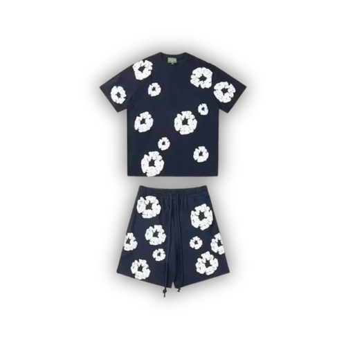 Denim Tears Cotton Wreath Set - Navy