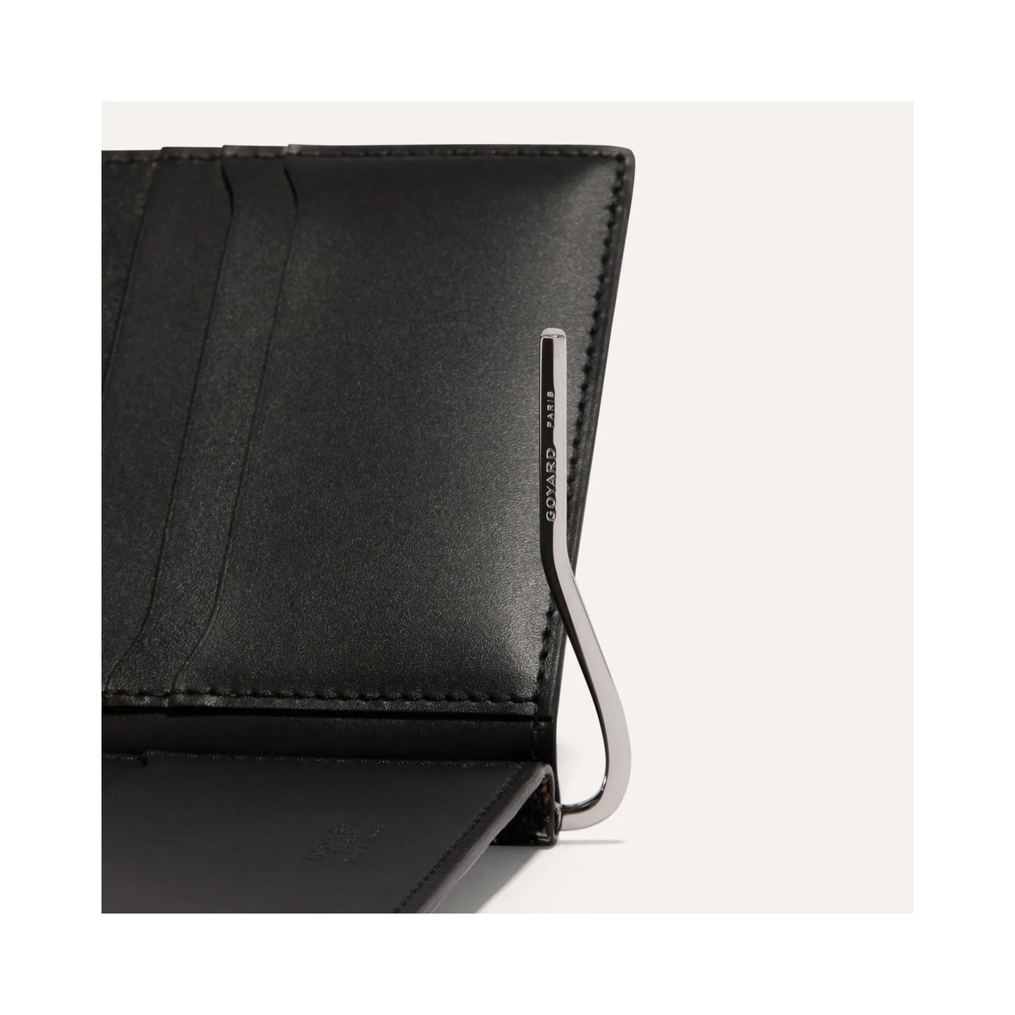 Goyard Saint-Florentin Money Clip Wallet Black