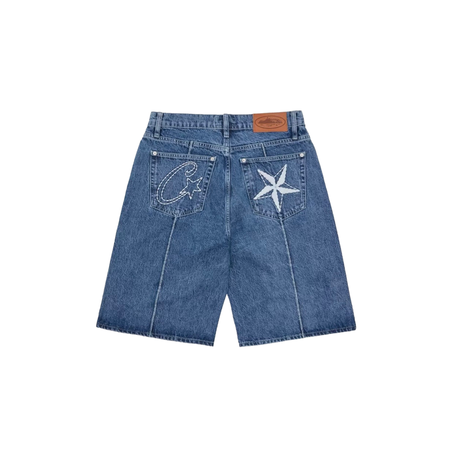 Corteiz Denim Jorts - Blue Wash