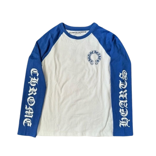 Chrome Hearts Long Sleeve - White/Blue