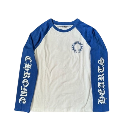 Chrome Hearts Long Sleeve - White/Blue