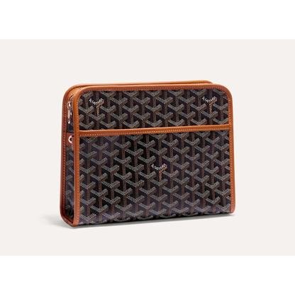 Goyard Joubert Pouch MM Black & Tan