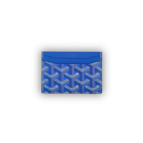 Goyard Saint Sulpice Card Holder royal blue