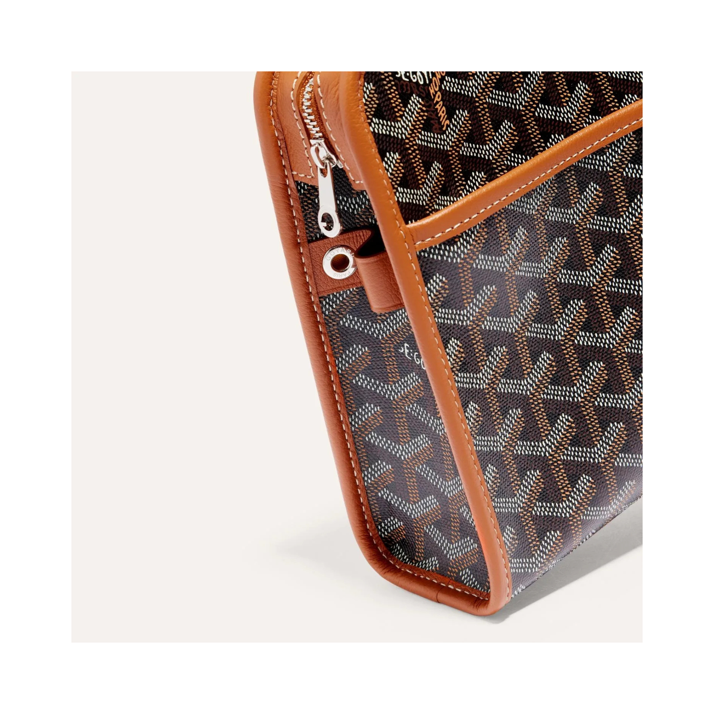 Goyard Joubert Pouch MM Black & Tan