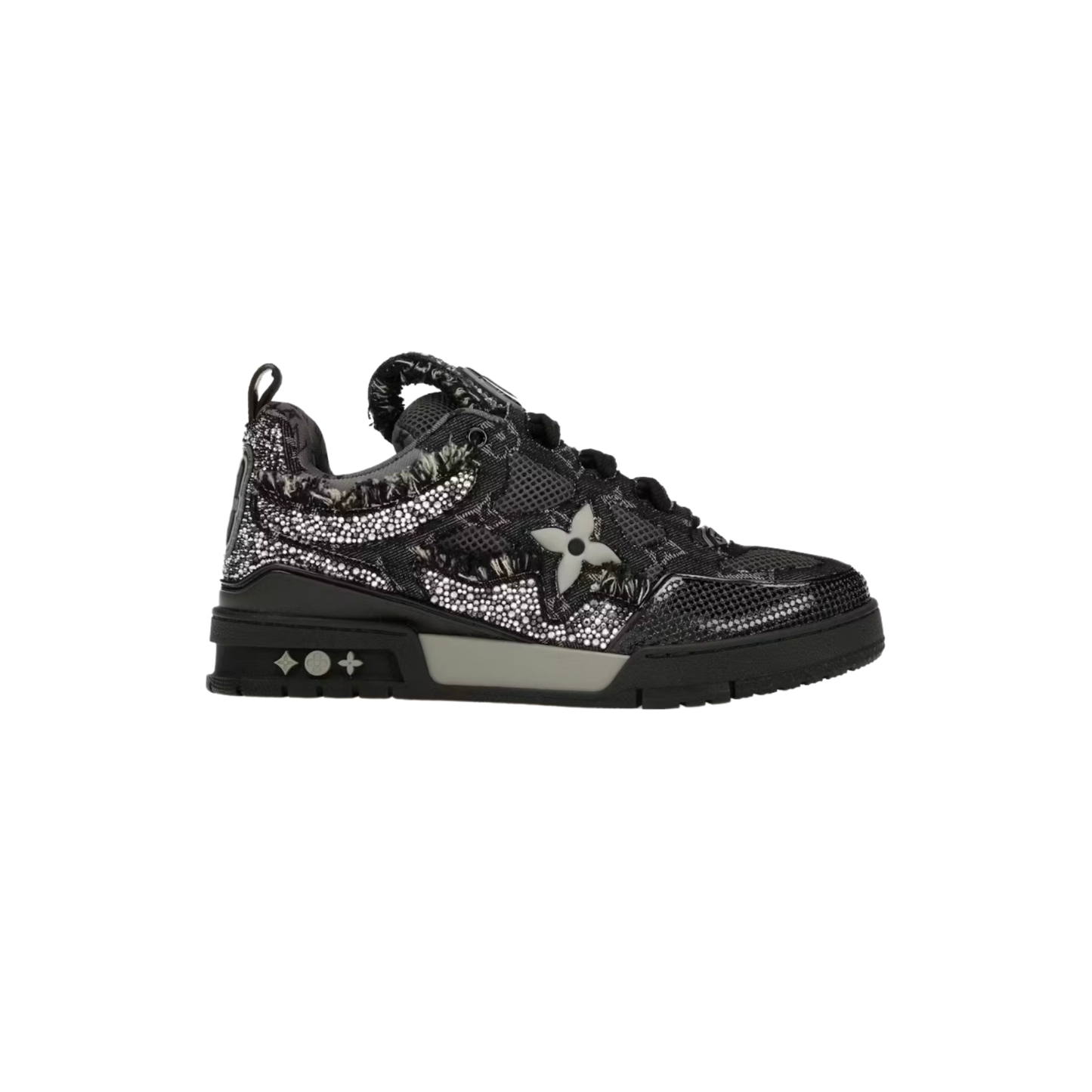 Louis Vuitton Skate Trainer Swarovski Black