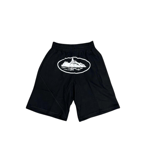 Corteiz AlcatraZ Shorts - Black/White